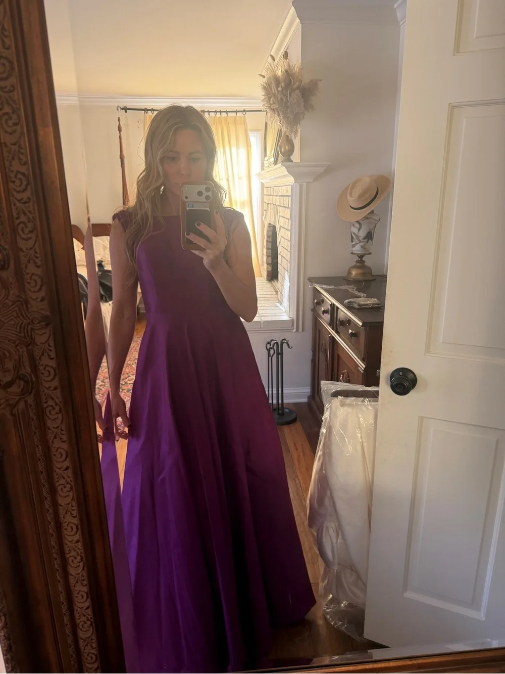 the secret dress striking fuchsia